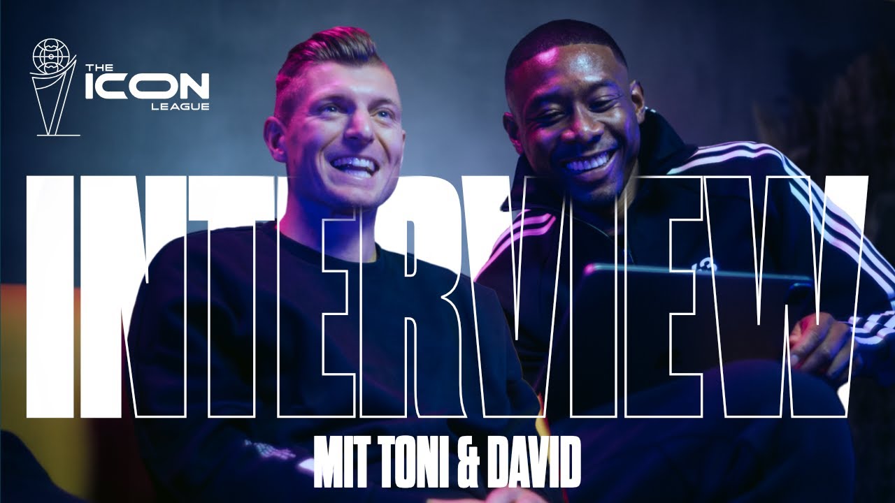 Ich will das Ding gewinnen"!  - Toni Kroos & David Alaba im The Icon  League Interview #03 - YouTube