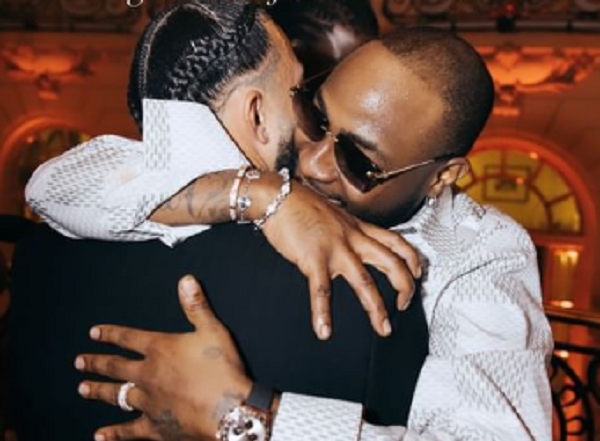 Davido pays tribute to Memphis Depay for buying him Rolex watch