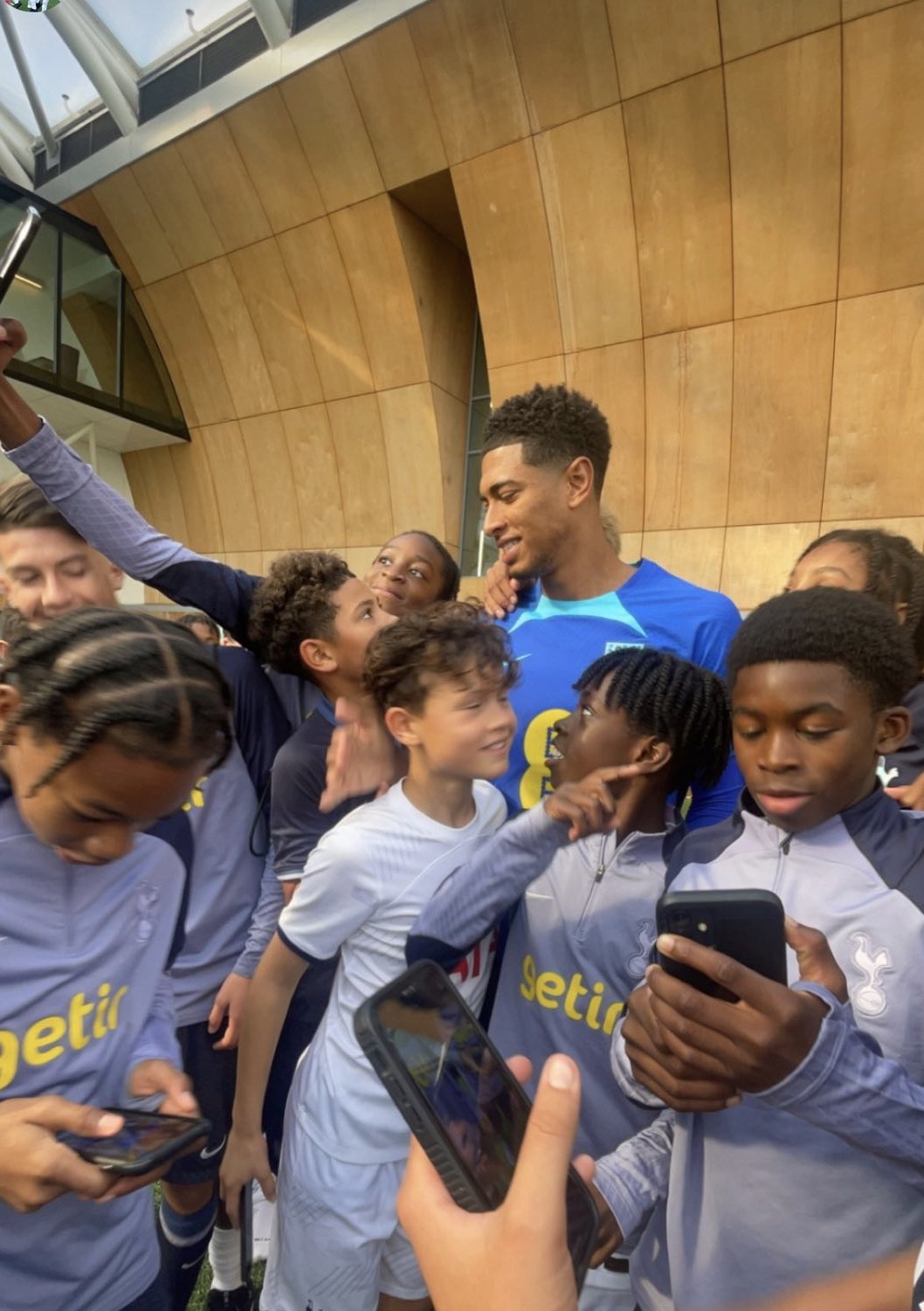 thfcreport Academy on X: "Some of the #thfc academy players were happy to see Jude Bellingham today. https://t.co/Nfbgi6Hm8V" / X