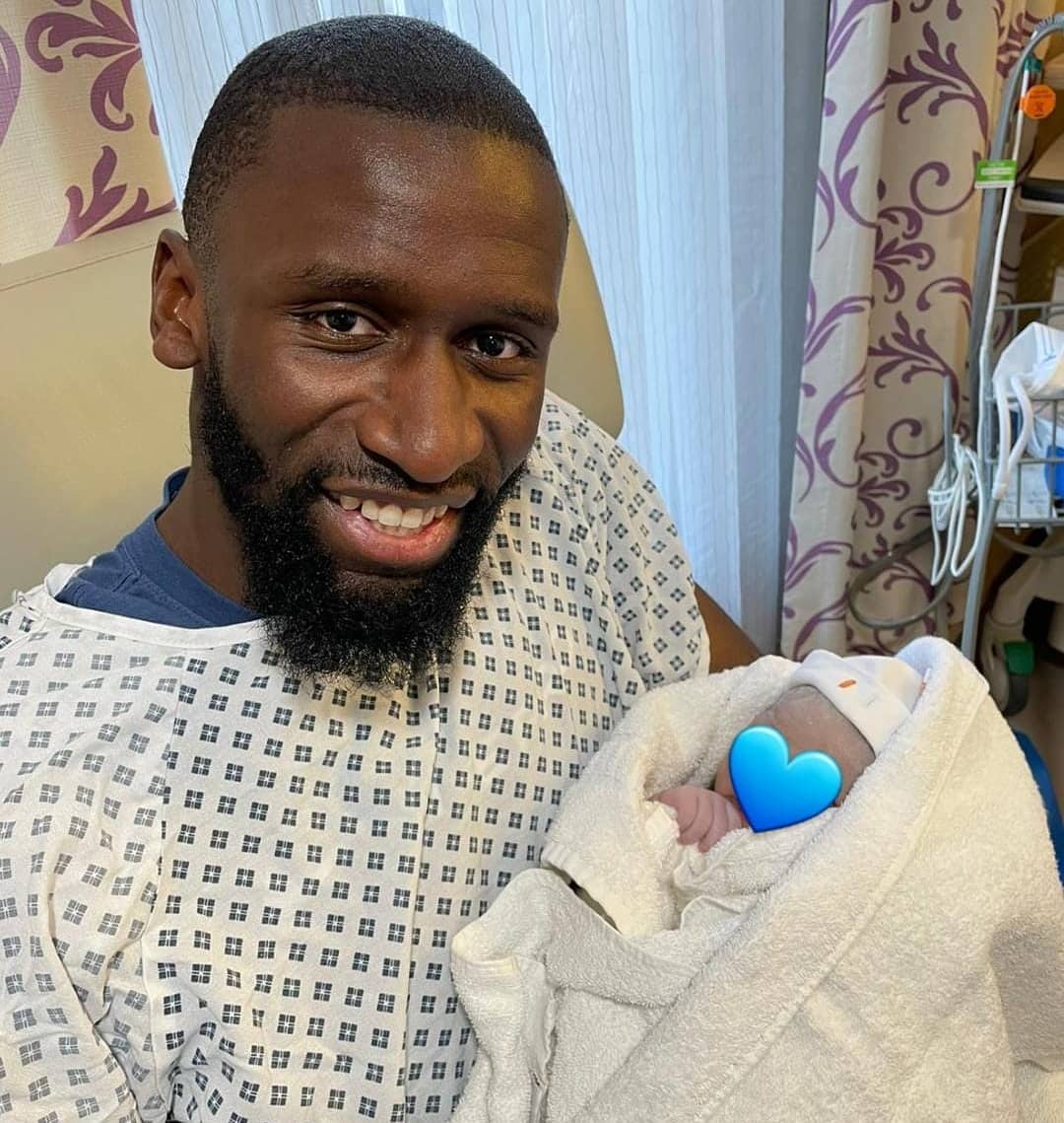 'My biggest trophy!' Real Madrid star Antonio Rudiger announces the birth of his second child - one day after the club's victory in El Classico