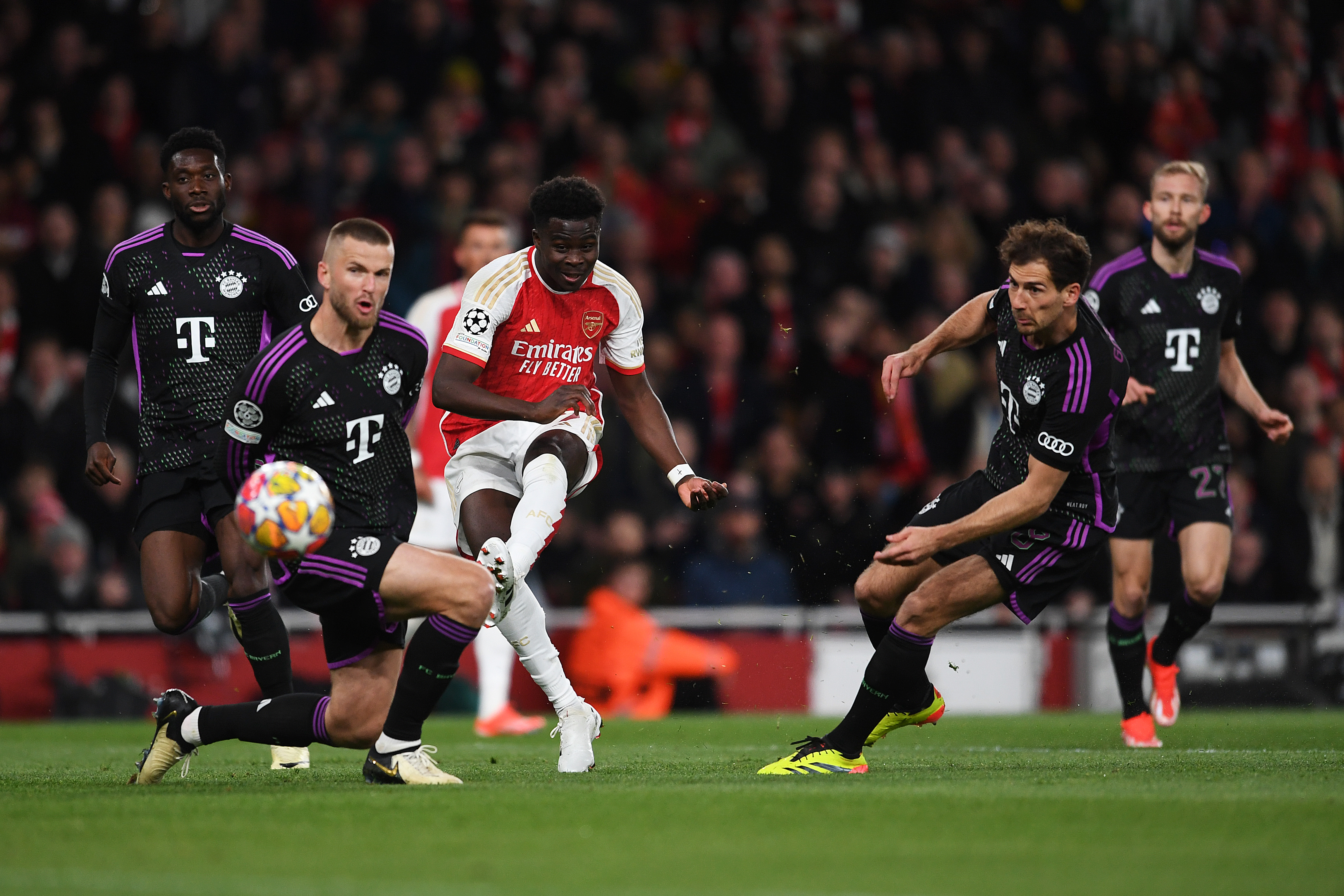 Bukayo Saka had gotten Arsenal off to a perfect start