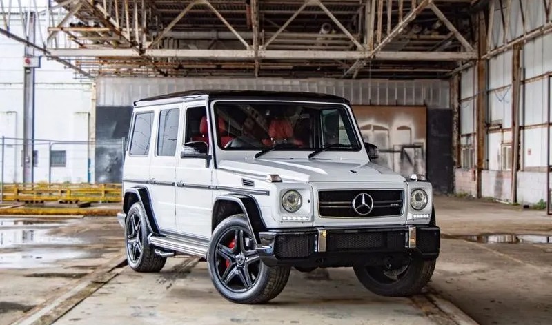 The popular Mercedes-Benz G Class is owned by several Arsenal stars