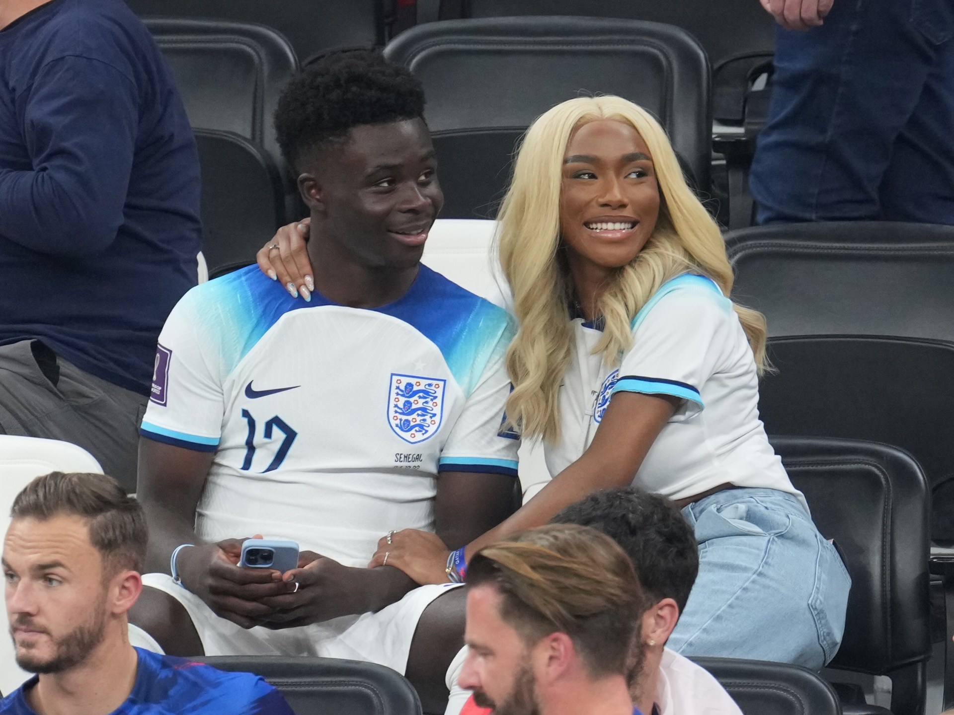 Who is Bukayo Saka's girlfriend Tolami Benson and how long has she been  dating the Arsenal star? | The Sun