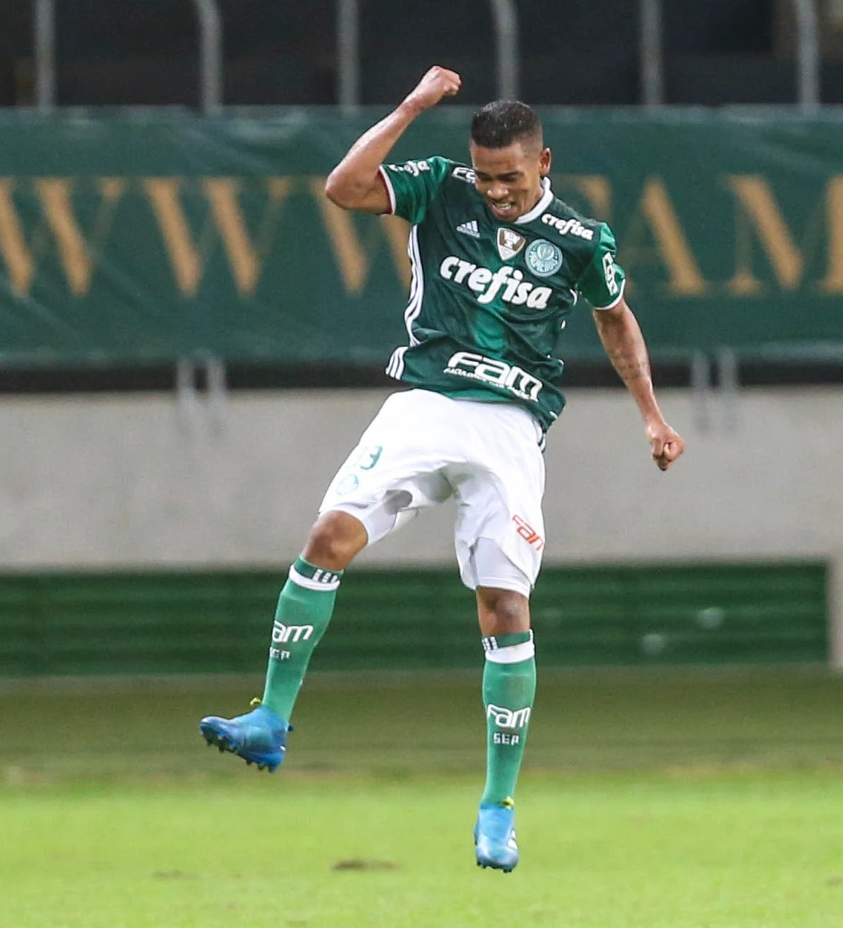 Jesus in action for Palmeiras in 2016