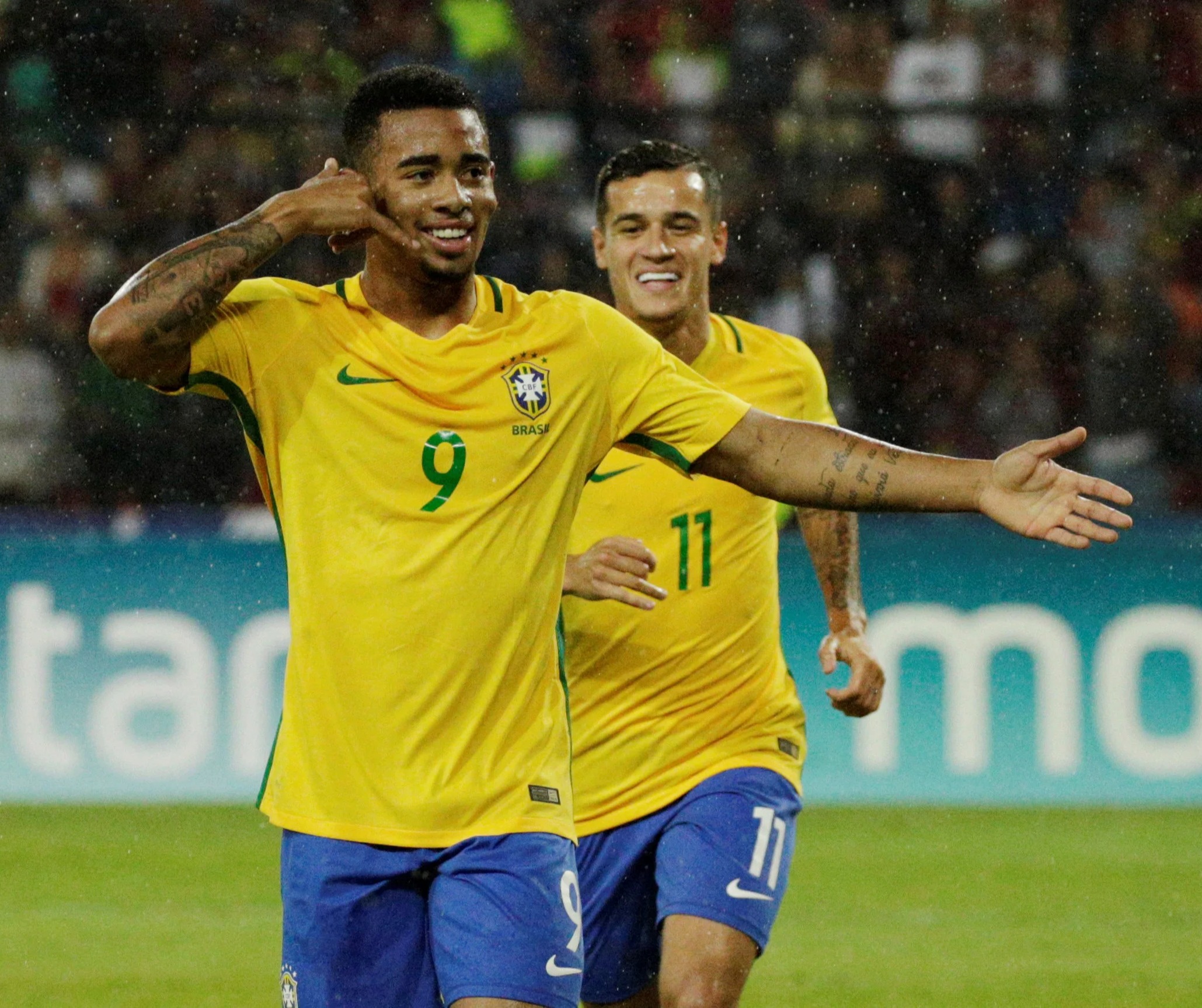 Brazil's Gabriel Jesus has had an amazing journey to the top