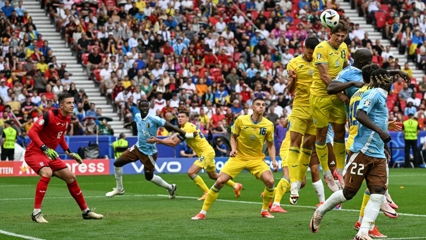 Ukraine exits Euro 2024 after goalless draw with Belgium as all four teams in Group E finish with four points | CNN