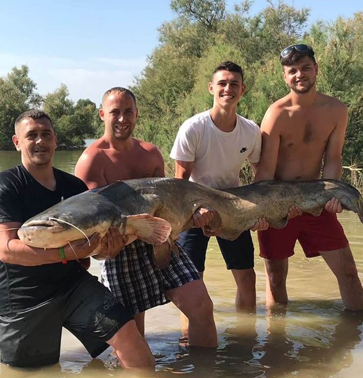 He often goes fishing with his dad and mates