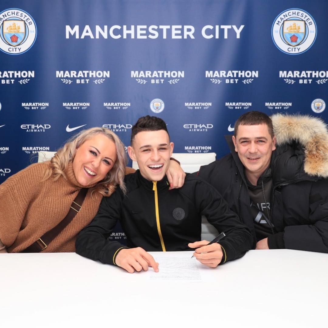 Foden has a strong relationship with his parents and bought them a £2.8m mansion in 2018