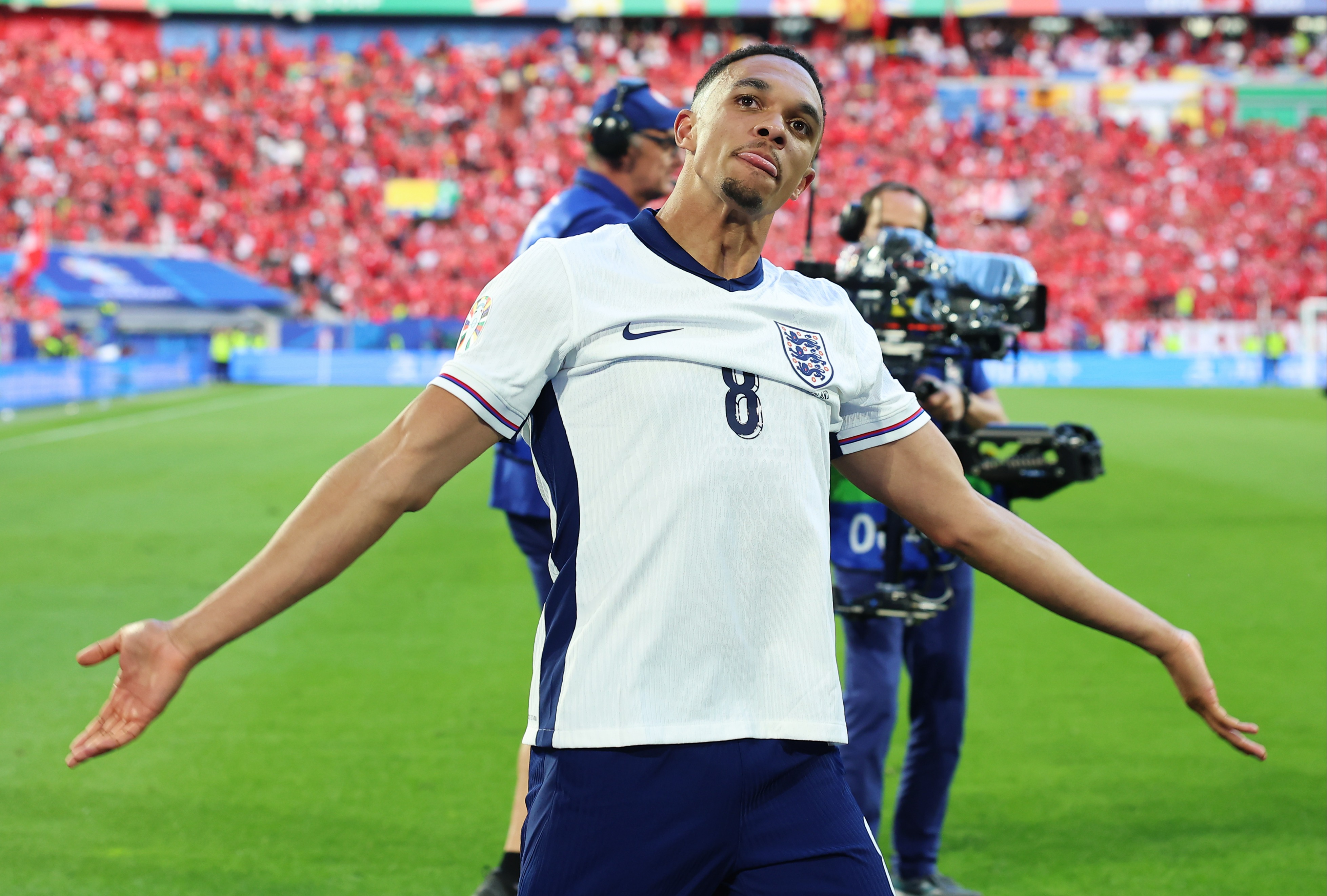 Trent Alexander-Arnold scored the winning spot kick to send England into the last four