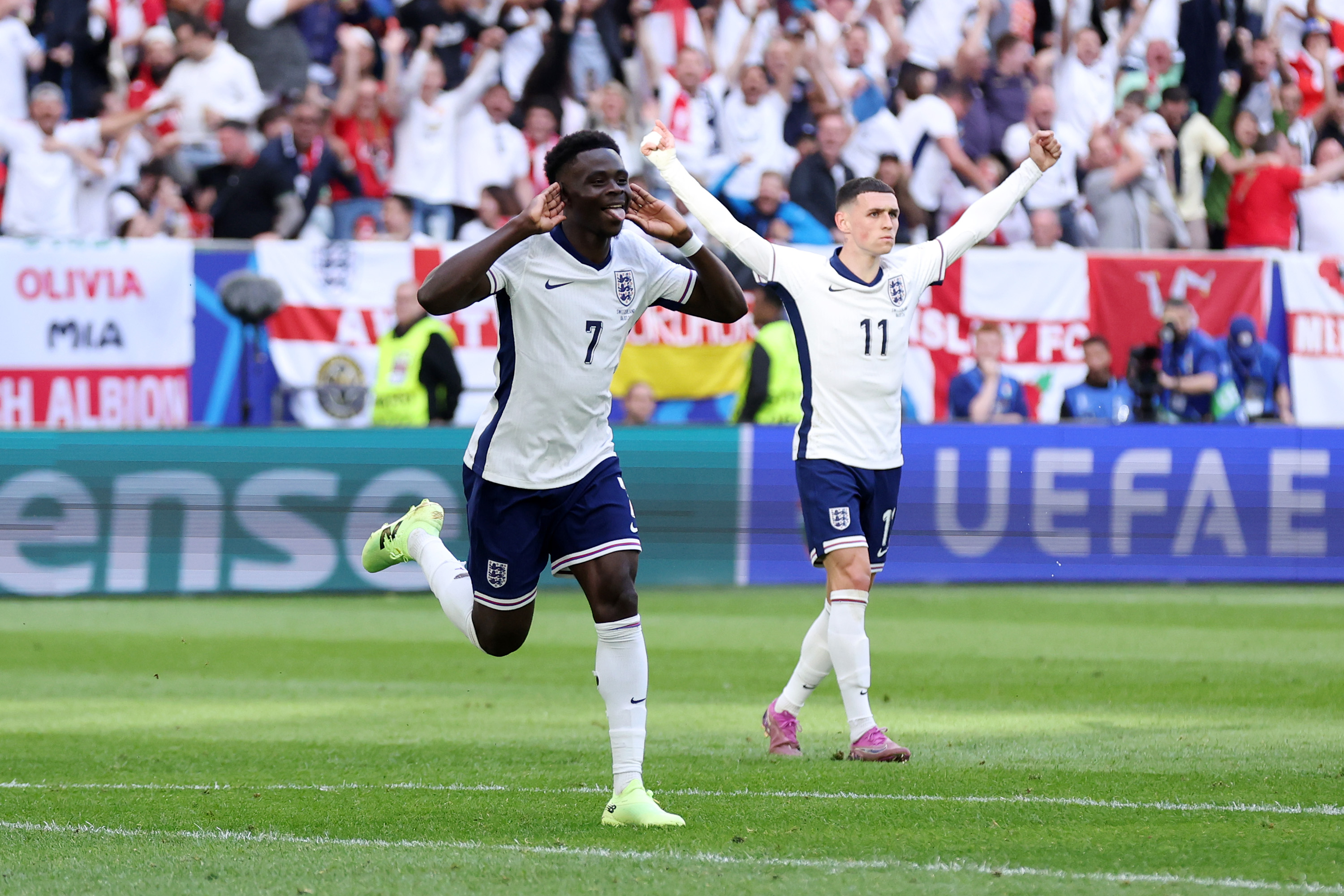 The Arsenal forward was England's best player in the quarter-final