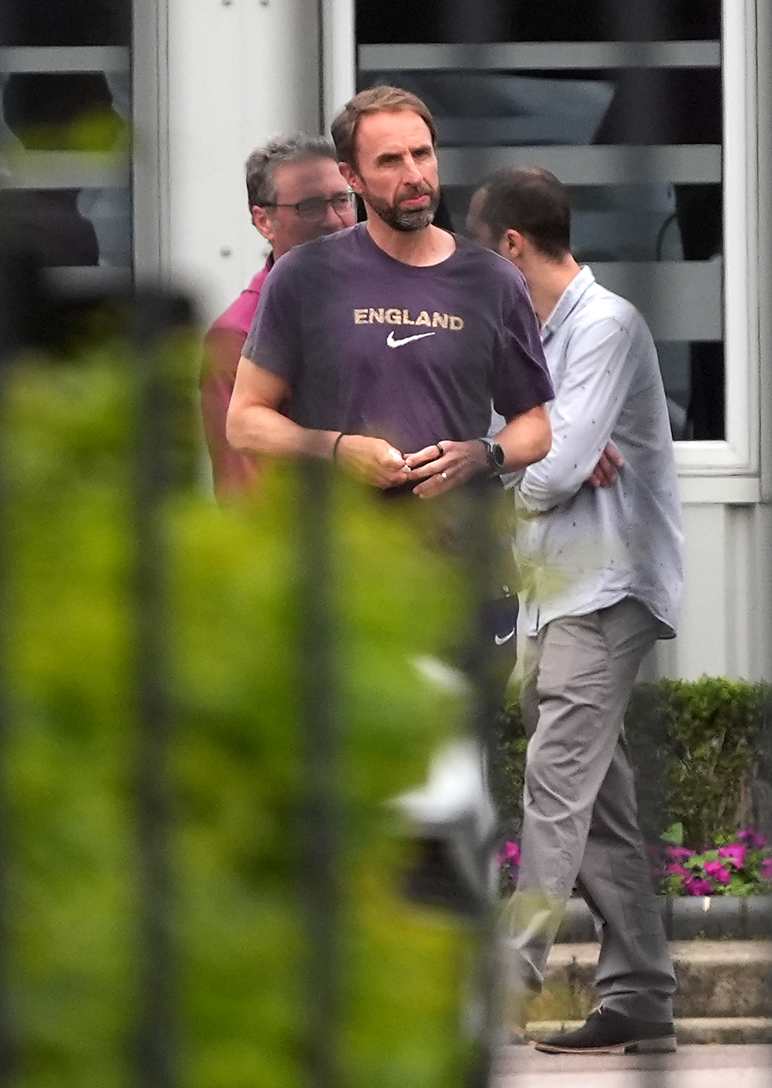 Southgate arrived at London Stansted Airport this afternoon