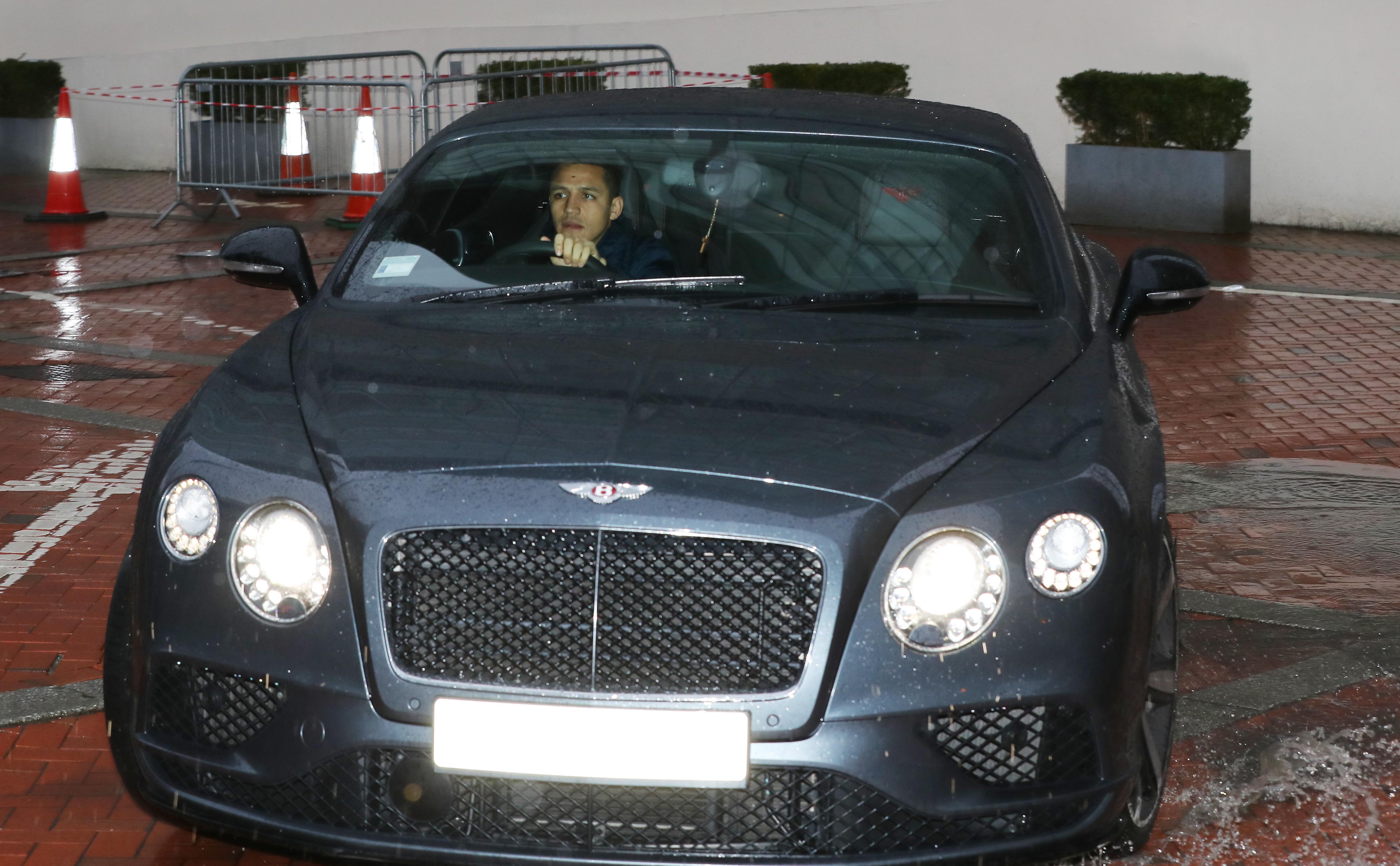 Man United's £505,000-a-week star Alexis Sanchez drives car worth more than the motors of entire Yeovil team | The Sun