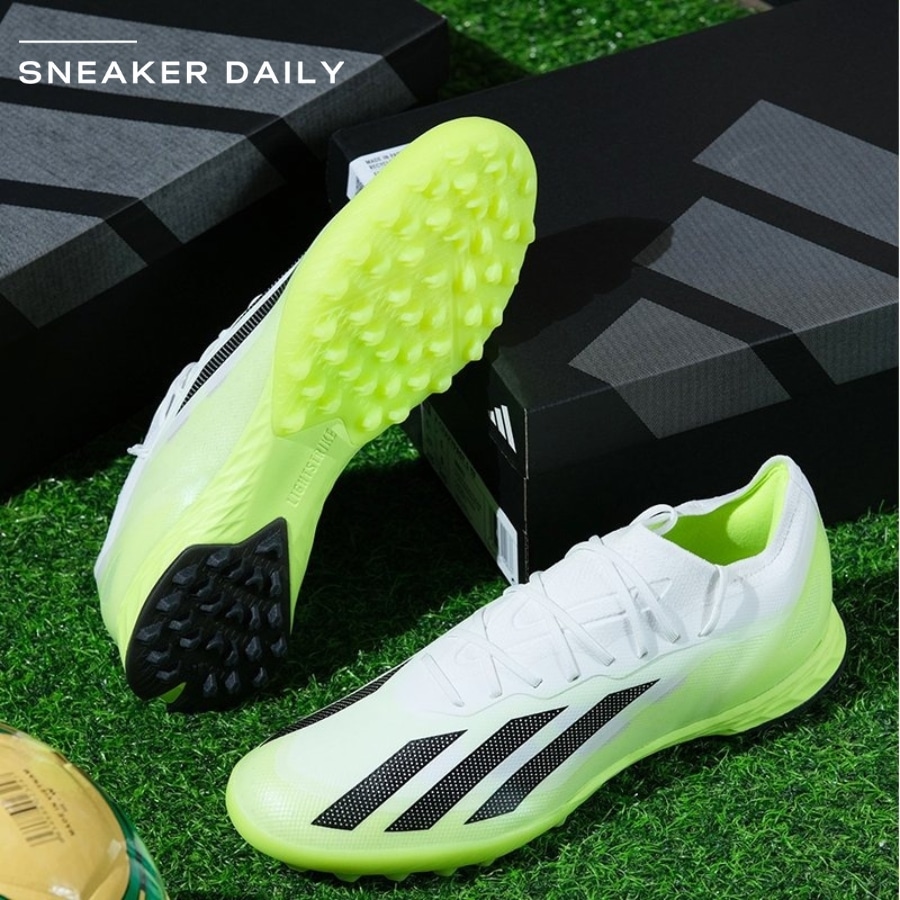 giày adidas x crazyfast.1 turf shoes 'cloud white lucid lemon' ie6632