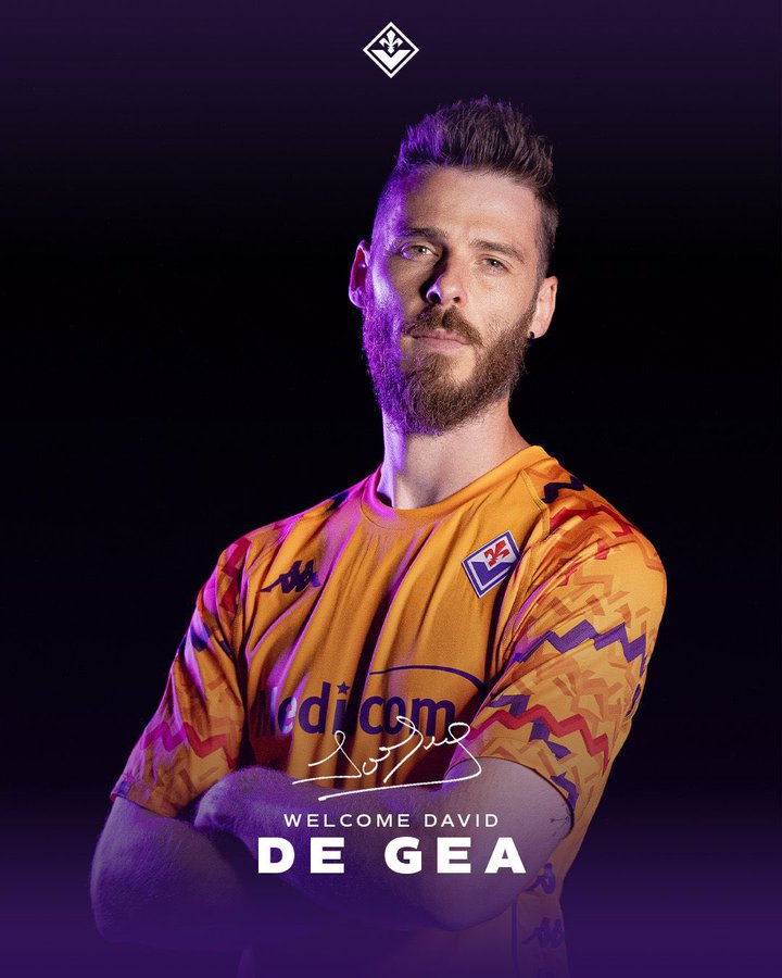 David de Gea has signed for Fiorentina