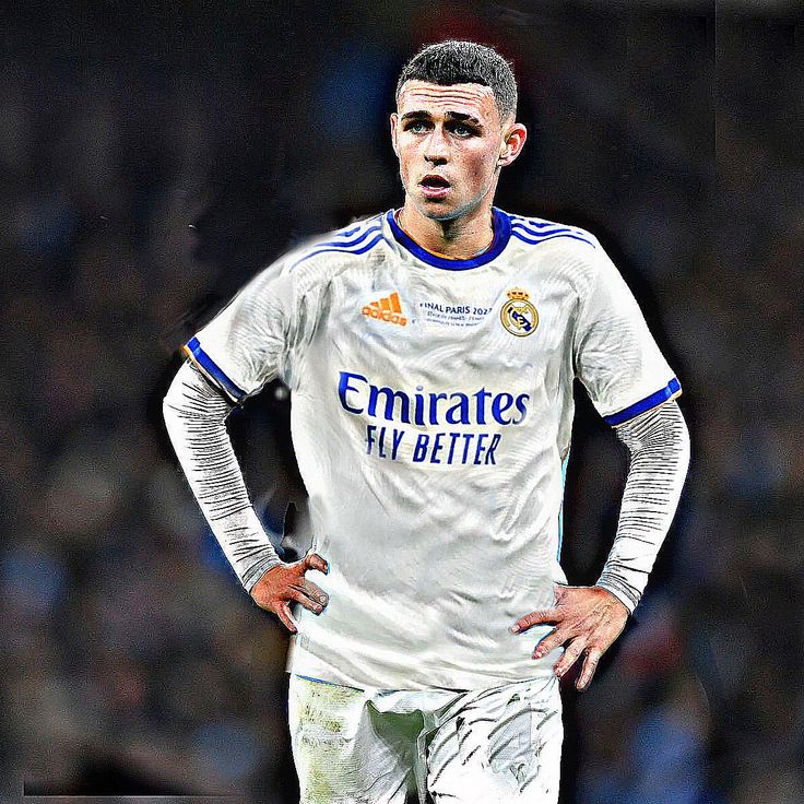 KIT SWAP \ PHIL FODEN REAL MADRID