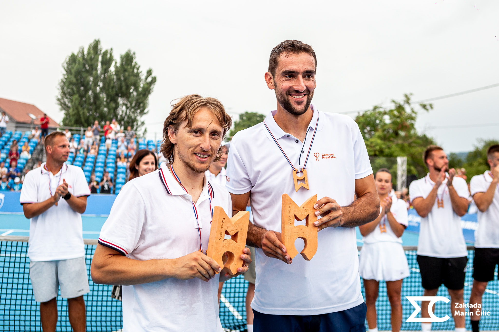 Modrić and Čilić win as Croatia's sport stars gather for charity tennis  tournament | Croatia Week