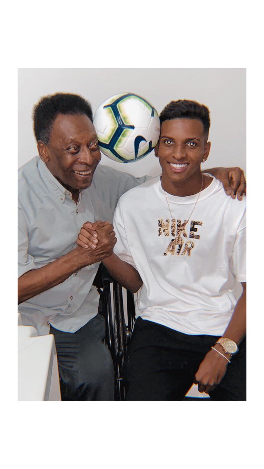 Rodrygo Goes on X: "Vida longa ao REI @Pele! https://t.co/9bylyy7oOG"  / X