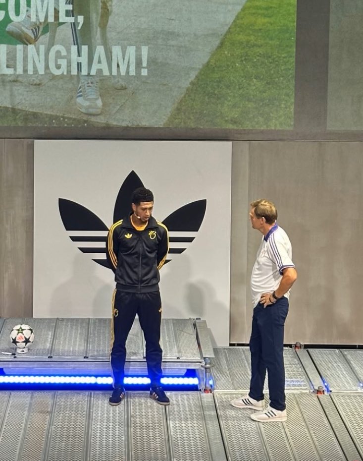 Ria on X: "more of Jude Bellingham at Adidas event today   https://t.co/5NUA3vKB5v" / X