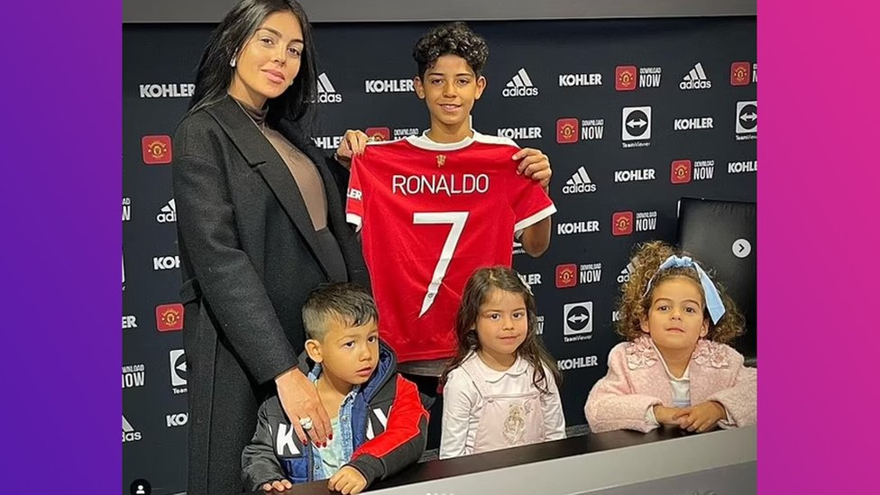 Cristiano Ronaldo Jnr and other kids who take after their famous parents - BBC Newsround