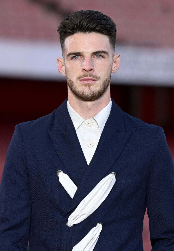 The Arsenal star made his runway debut