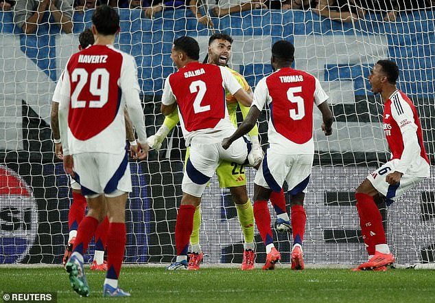 David Raya pulled off a stunning double save for the ages as Arsenal drew 0-0 with Atalanta