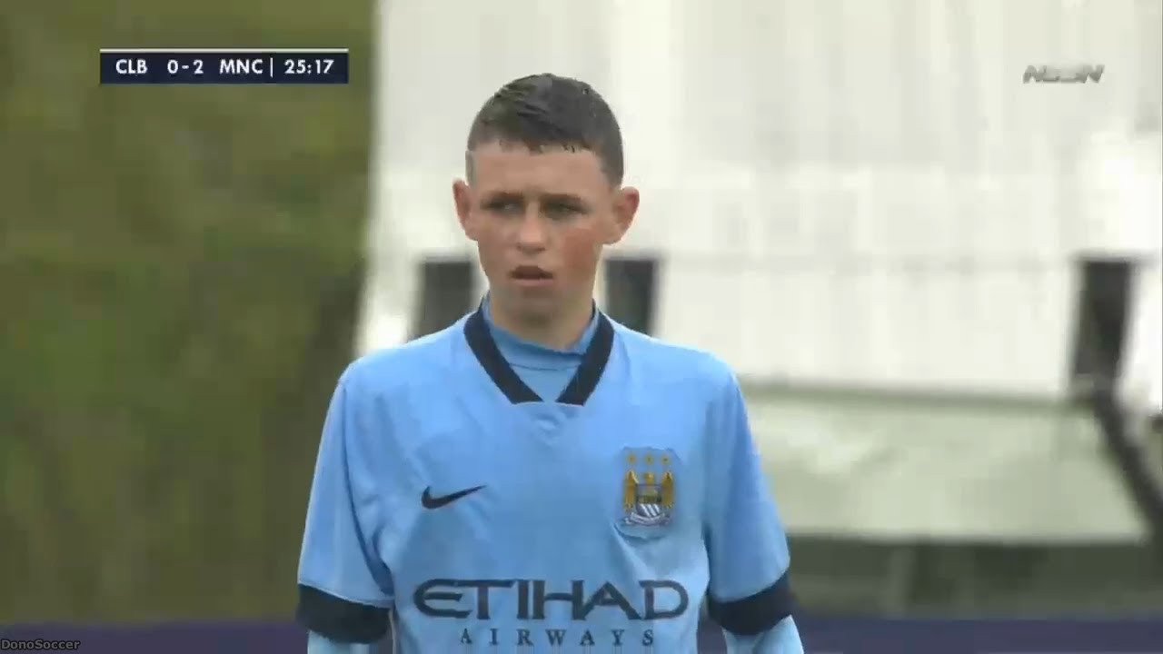 Phil Foden vs Club Brugge U16 Friendly (02/05/2015) - YouTube