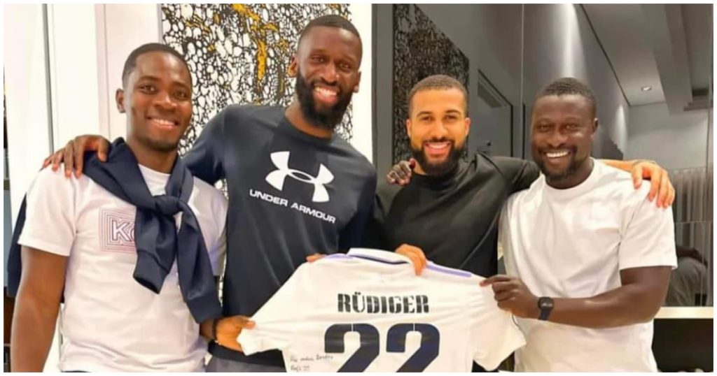 Ghana midfielder Daniel-Kofi Kyereh hangs out with Real Madrid star Antonio  Rudiger - Ghana Latest Football News, Live Scores, Results - GHANAsoccernet