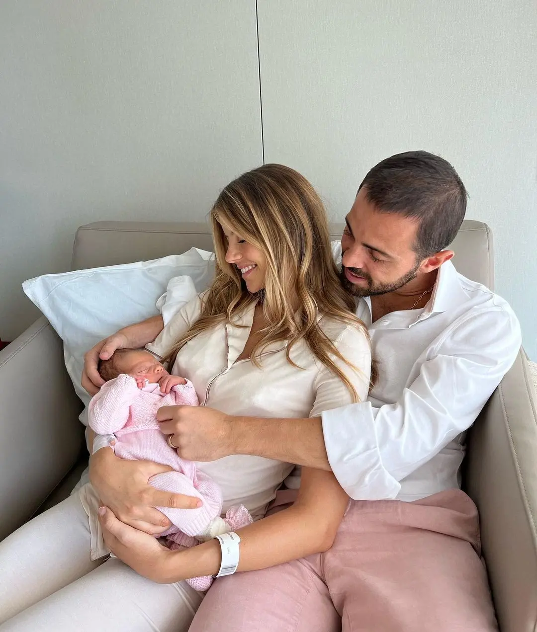 GREAT DADDY: Fans rejoiced as Bernardo Silva welcome the cute new member in Man City star's family